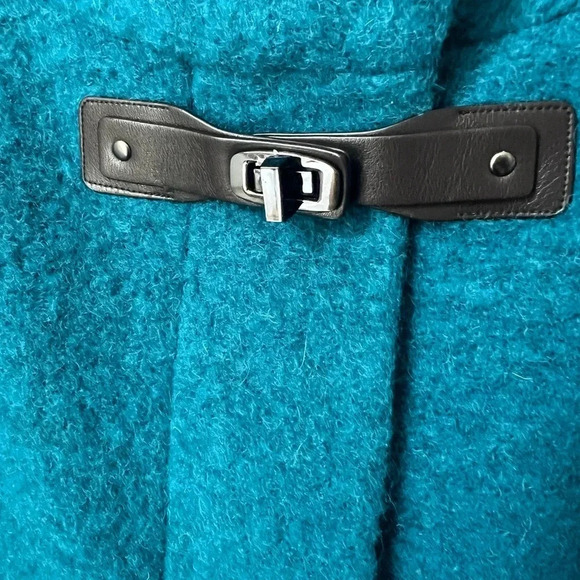 Leifsdottir Anthropologie Cerulean Wool Jacket - Picture 2 of 7